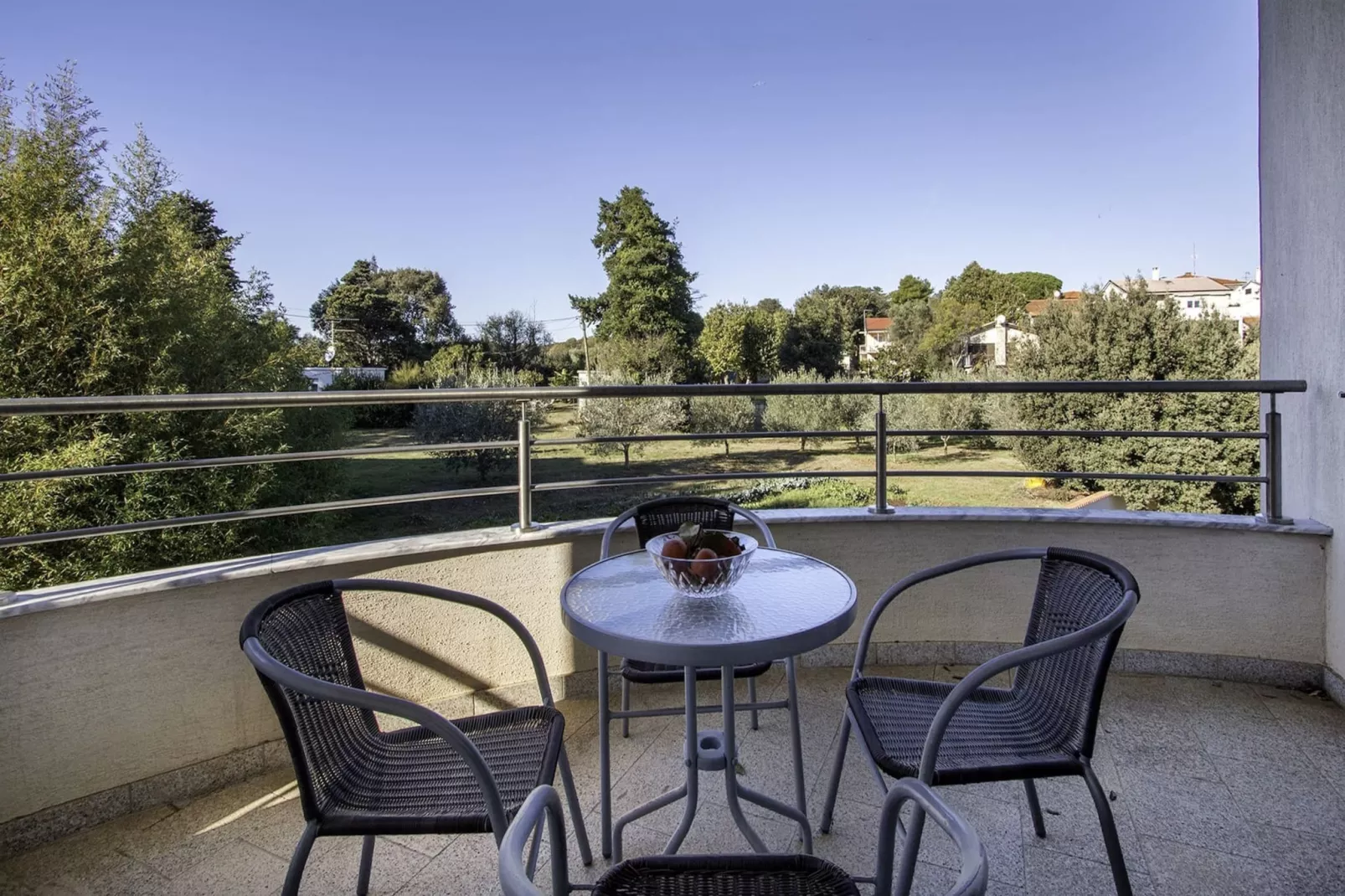 Apartment Banjole - 200 m from the Beach-Terrace balcony