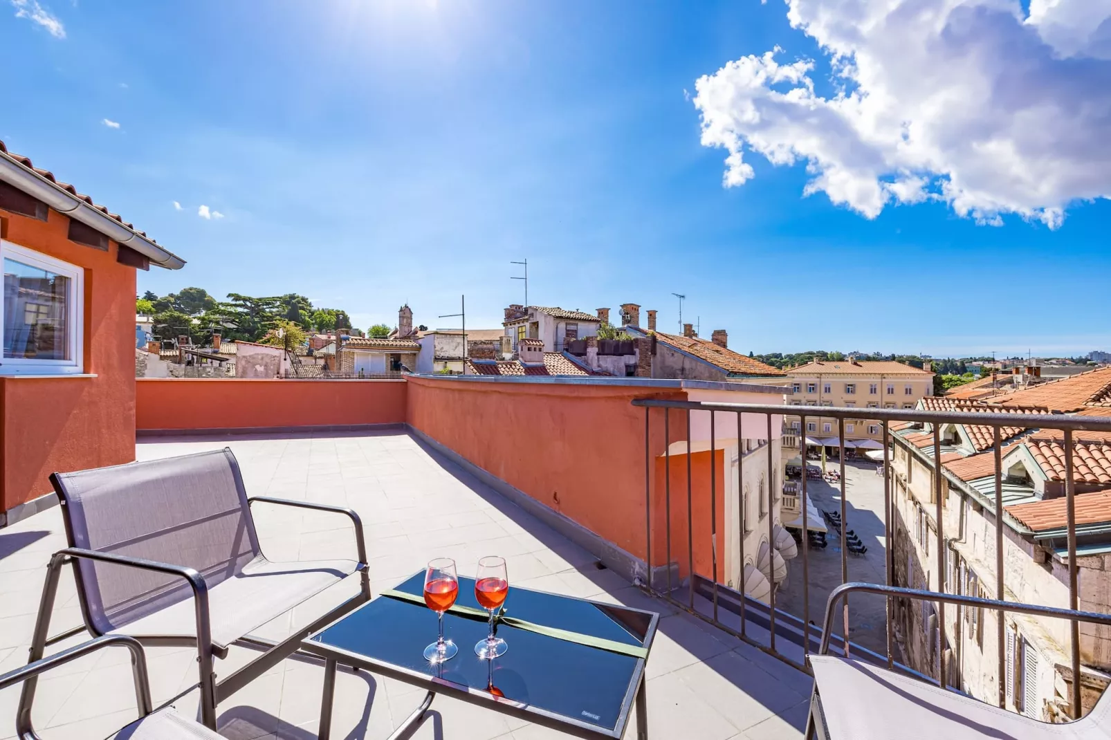Capitolina Studio Apartment-Terrace balcony