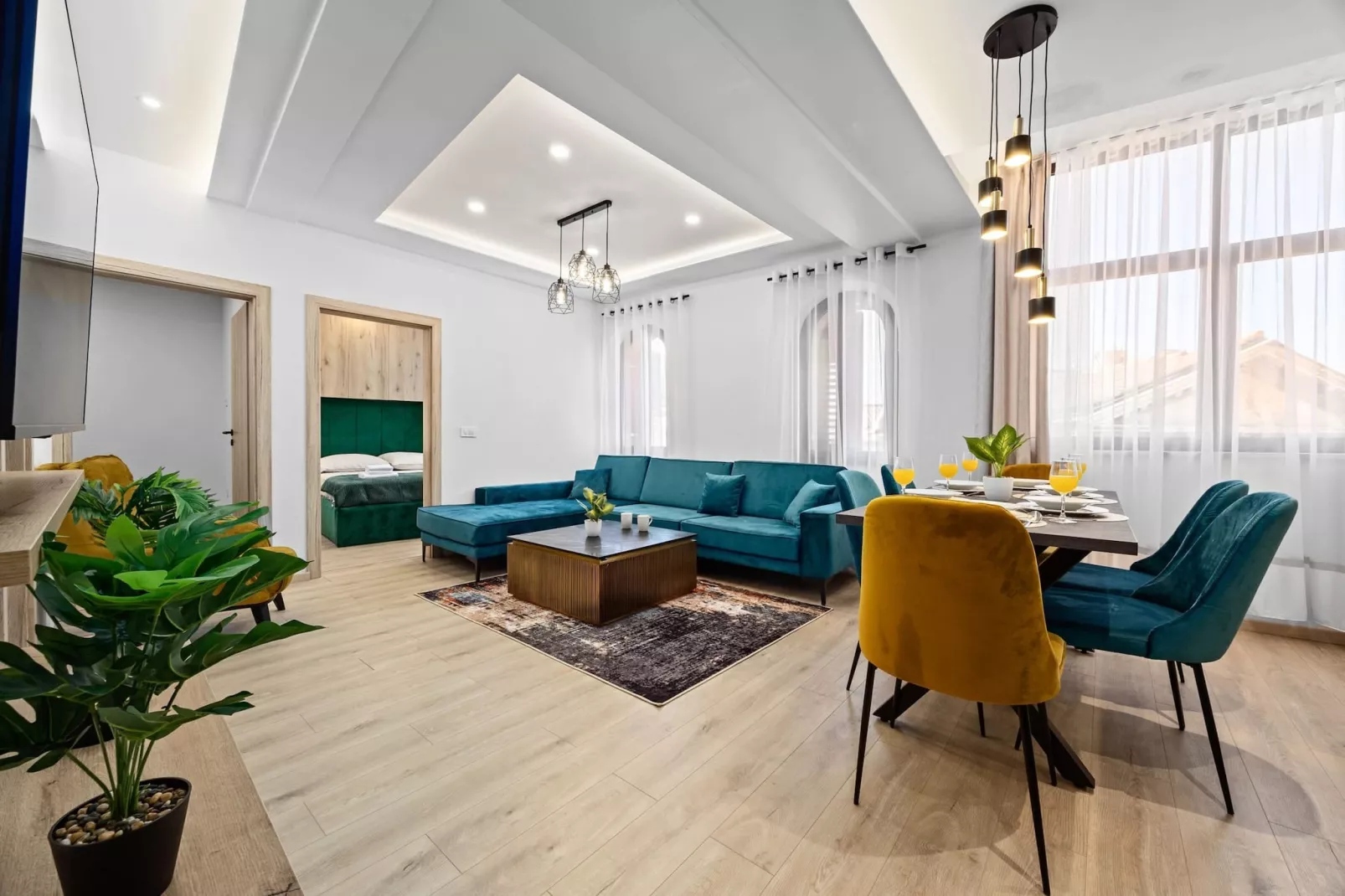 Capitolina Two Bedroom Apartment-Salon