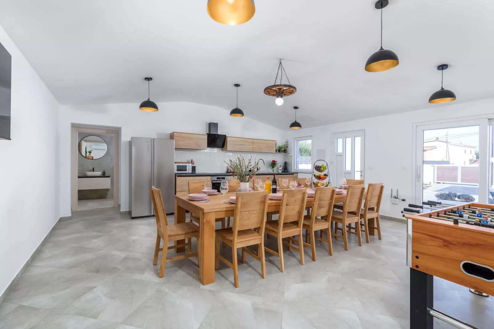 Villa Berg II - Pool, Game Room, Trampoline-Dining room