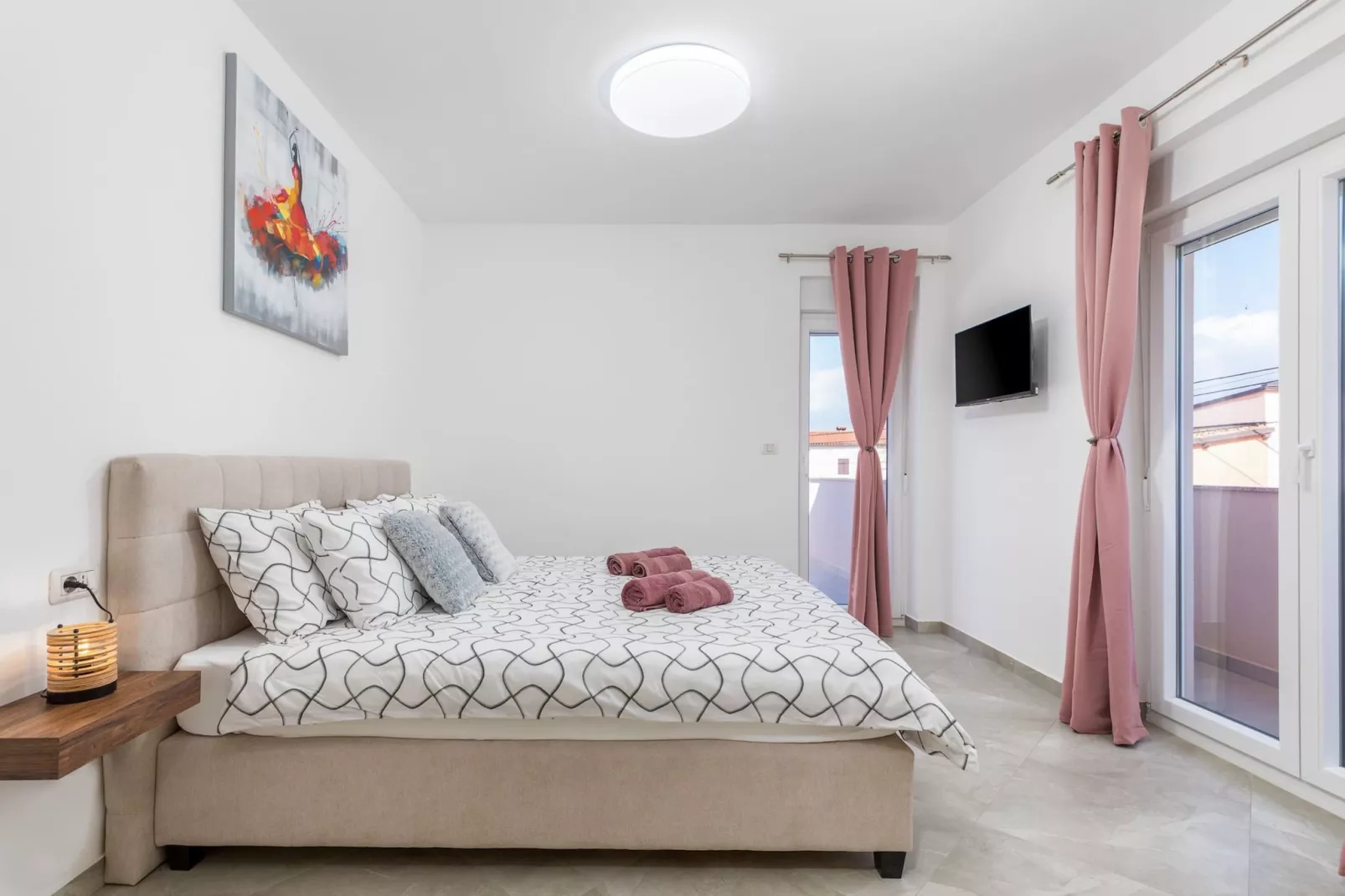 Villa Berg II - Pool, Game Room, Trampoline-Bedroom