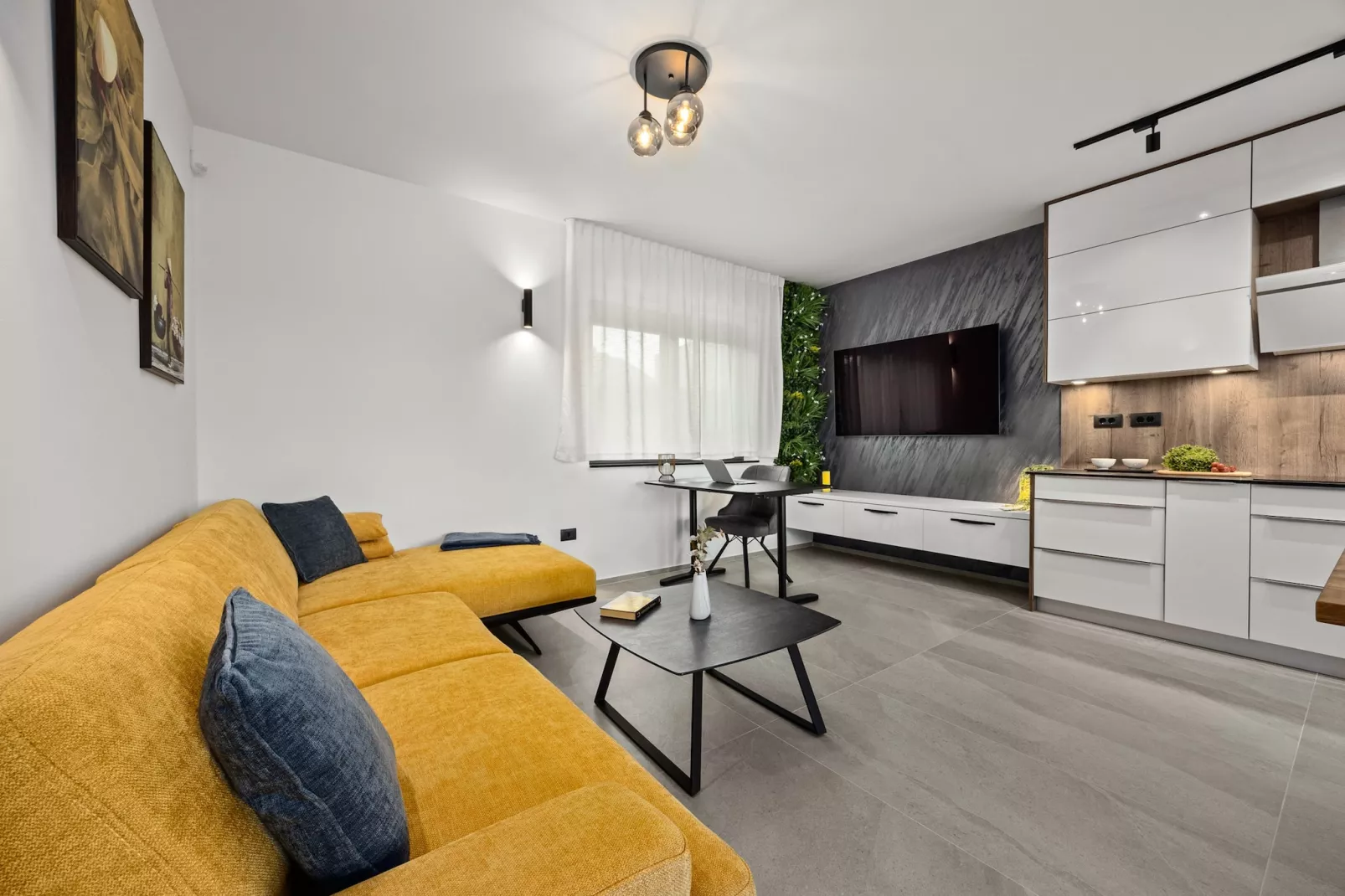 Villa Polaris - Luxurious Vacation Oasis-Wohnzimmer