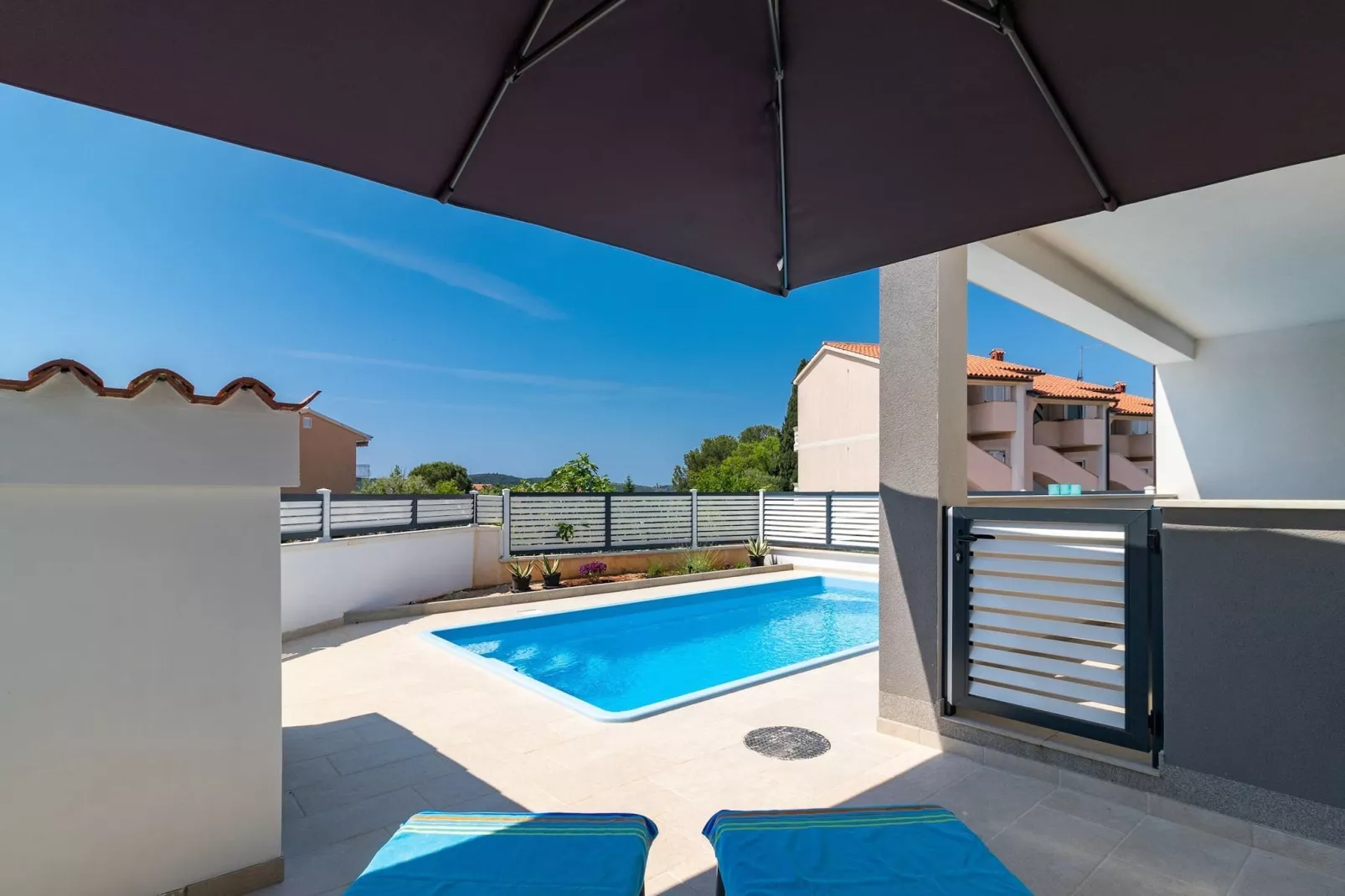 Pool Apartment Sax with Sea View (Private Pool) - 10558594