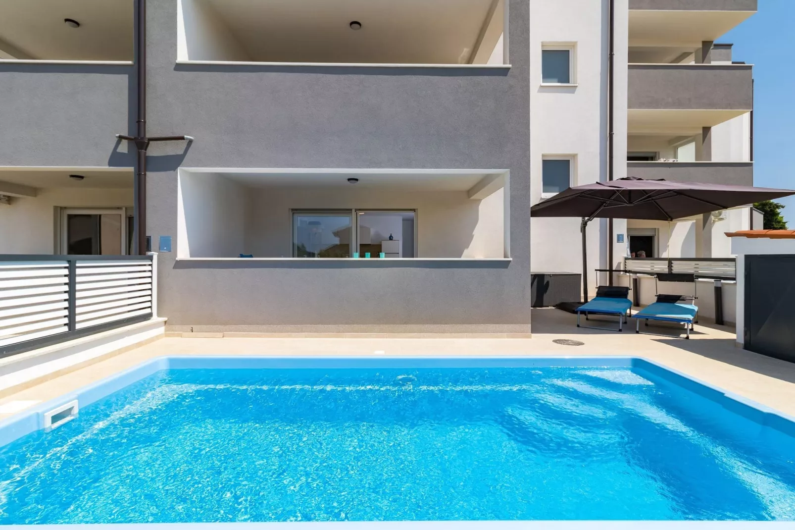Pool Apartment Sax with Sea View (Private Pool) - 10558595