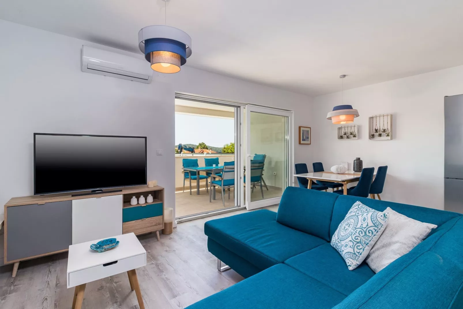 Pool Apartment Sax with Sea View (Private Pool) - 10558597