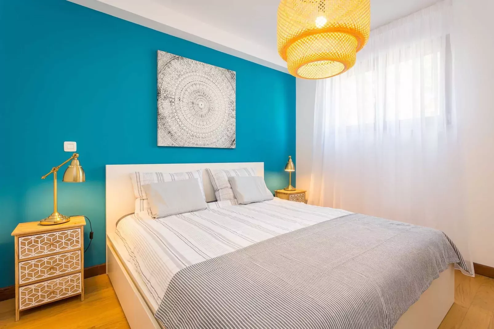 Cesare 1 - Modern Apartment with Shared Pool-Bedroom