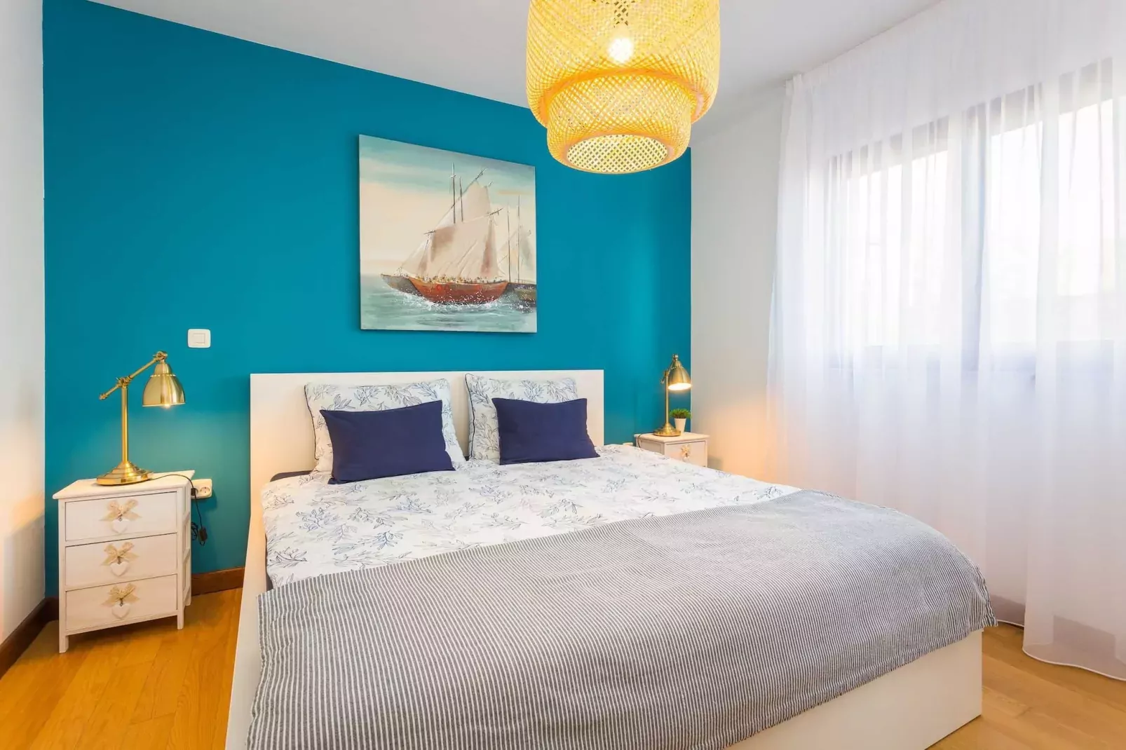Cesare 1 - Modern Apartment with Shared Pool-Bedroom