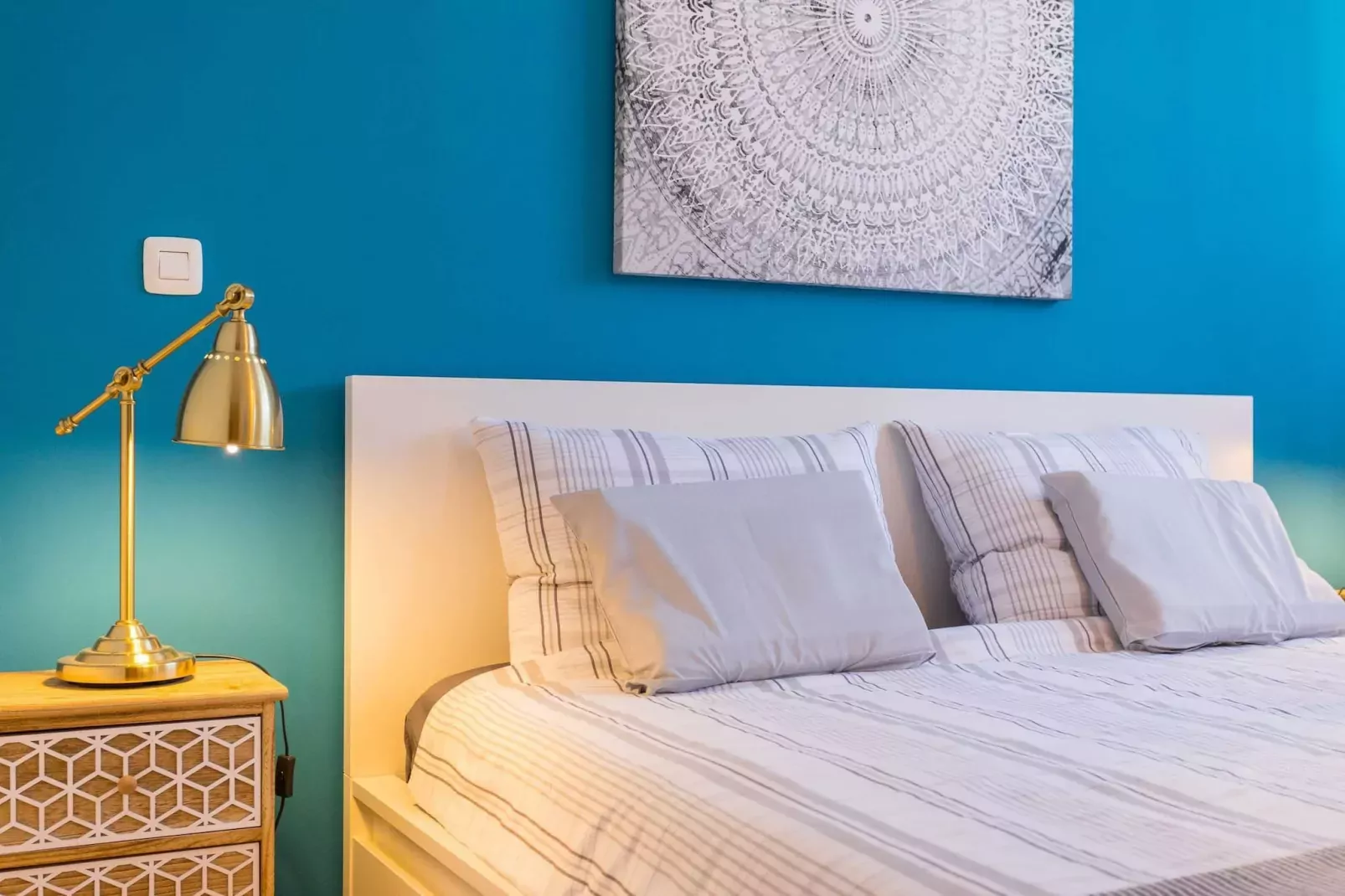 Cesare 1 - Modern Apartment with Shared Pool-Bedroom