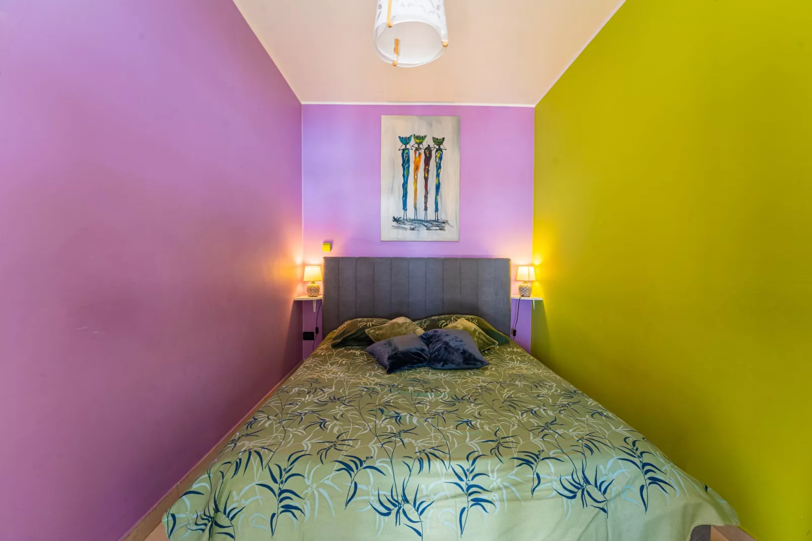 Oliveto - Apartment Lavanda with Sea View-Bedroom