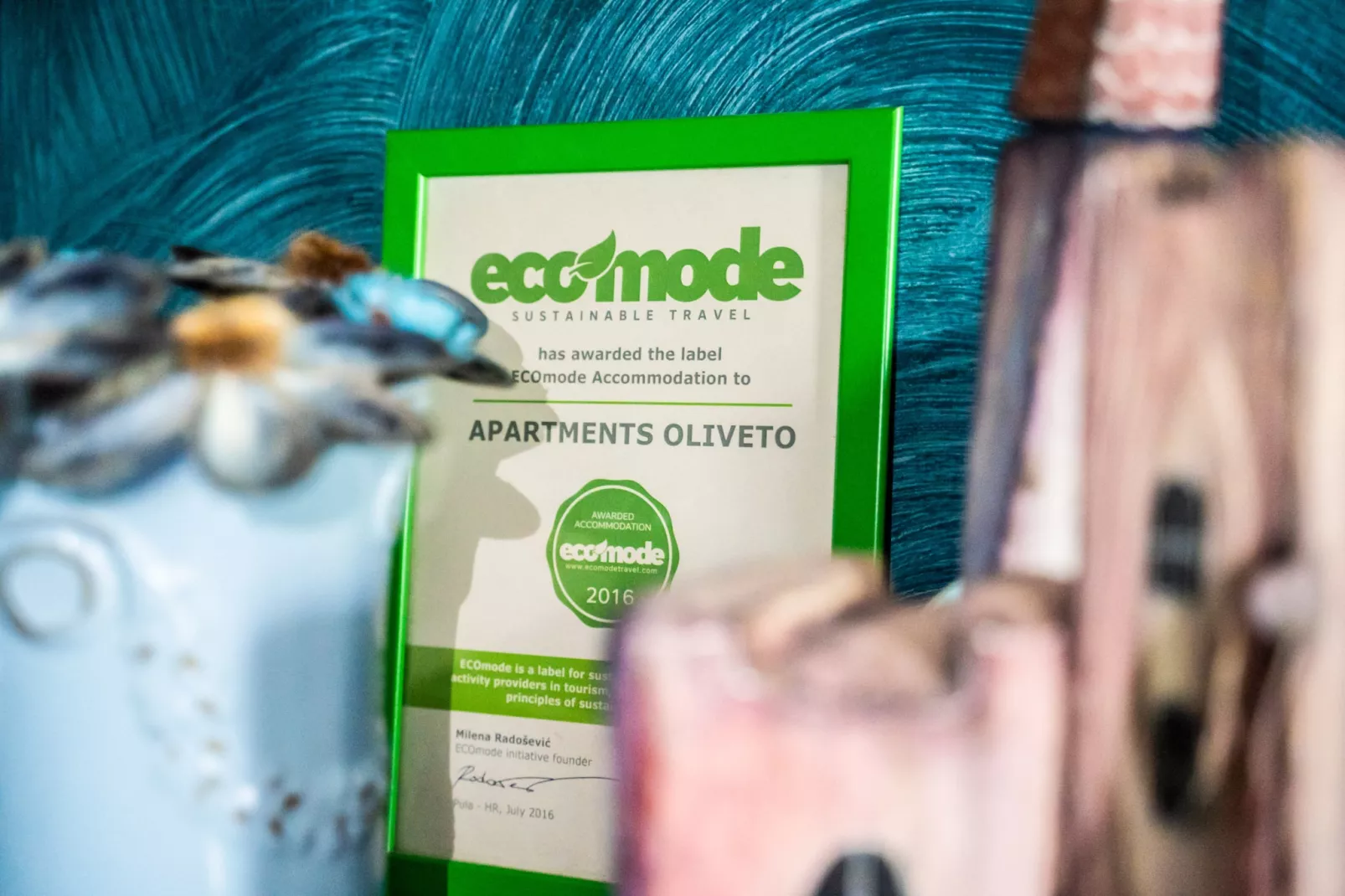 Oliveto - Apartment Lavanda with Sea View-Atmosphere