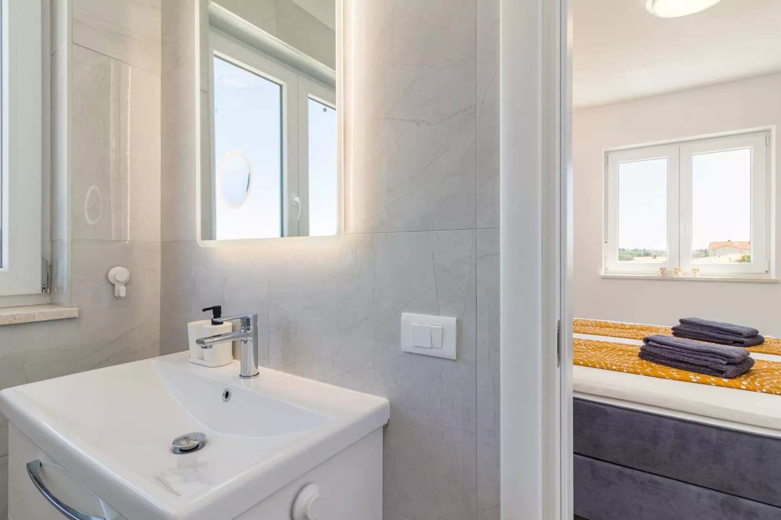 Penthouse Sax with Sea View-Bathroom