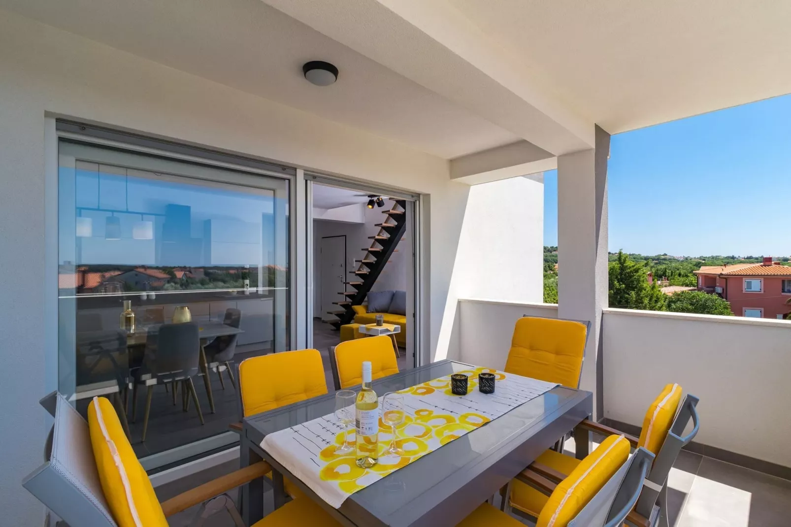 Penthouse Sax with Sea View-Terrace balcony