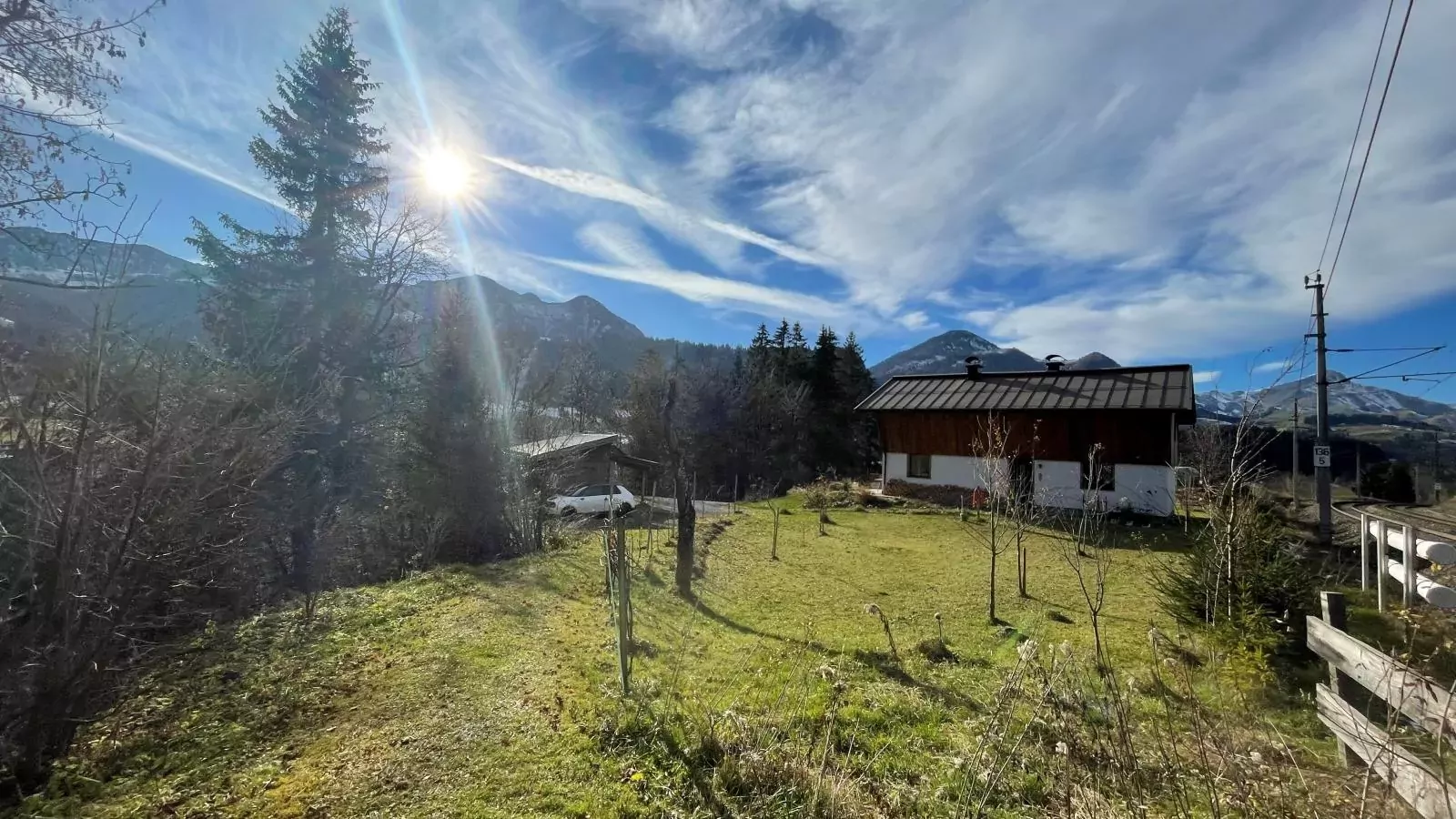 Rebenhaus-Außenbereich Sommer
