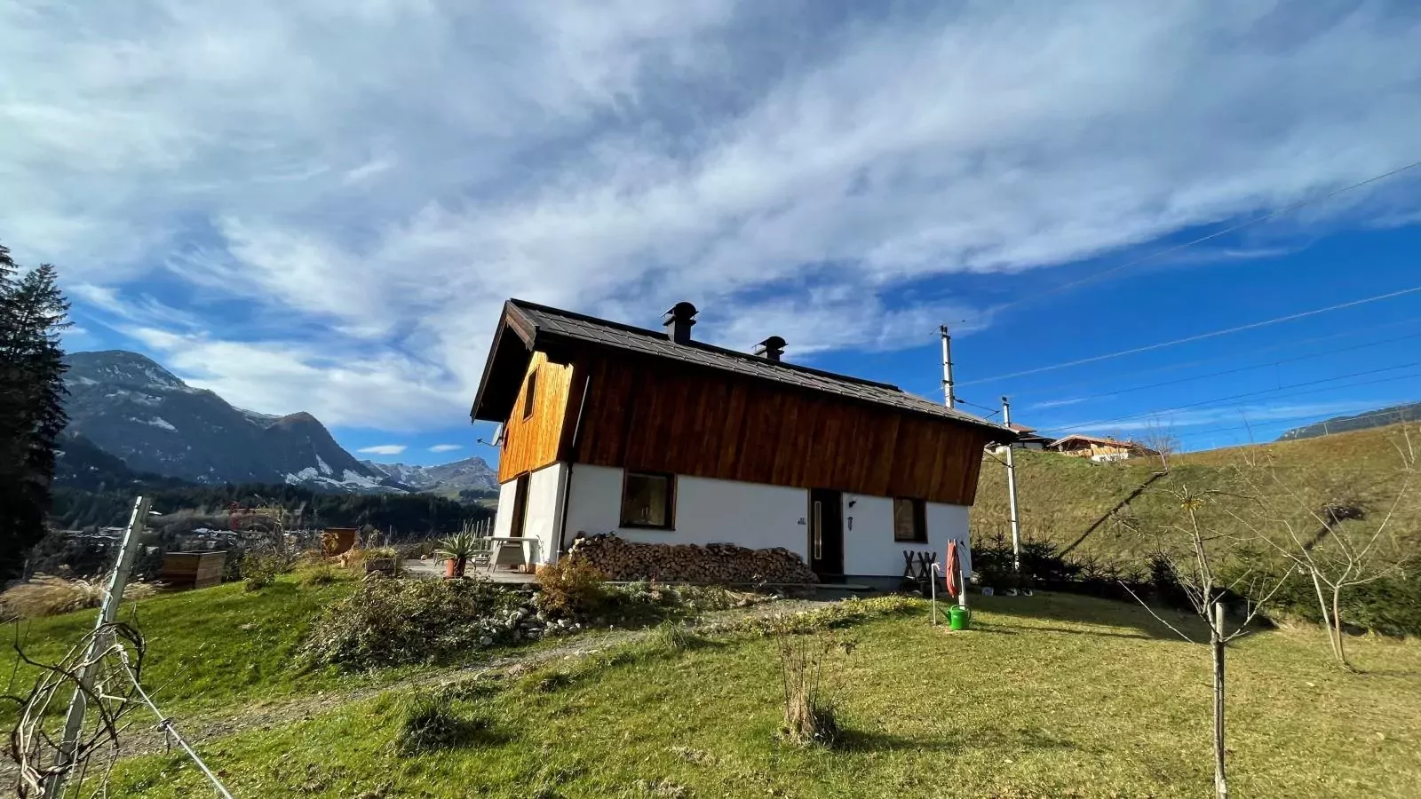 Rebenhaus-Außenbereich Sommer