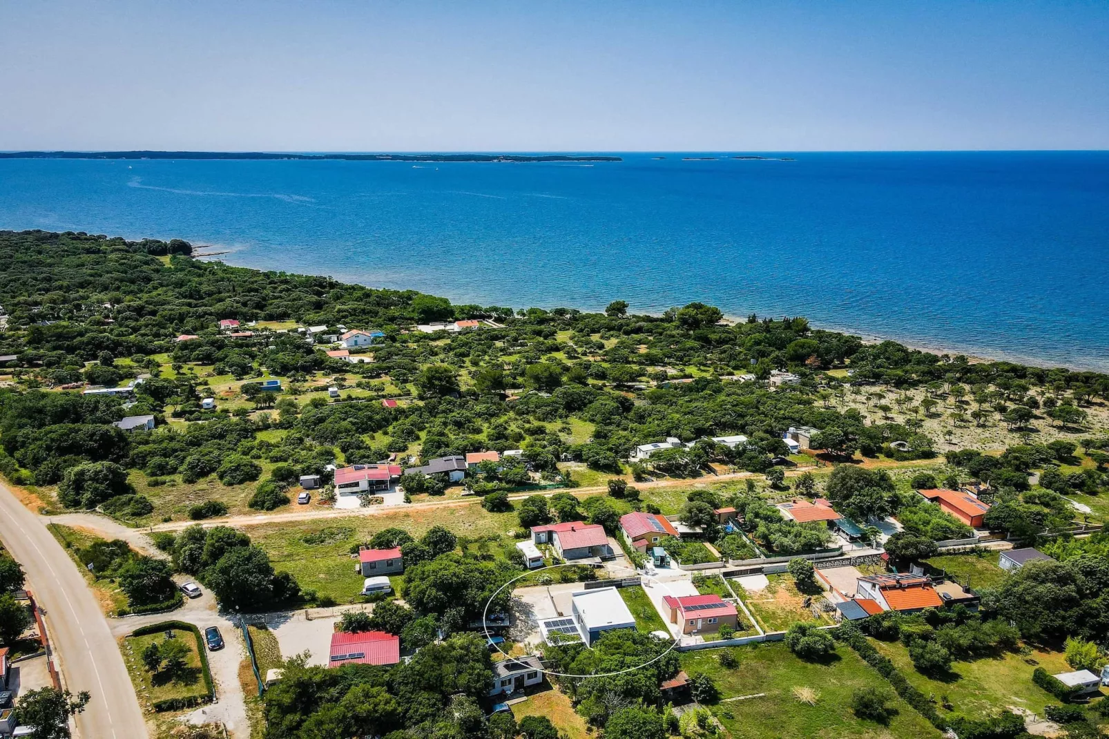 Eco - Beach House Peroj-Gebiete Sommer 5 km