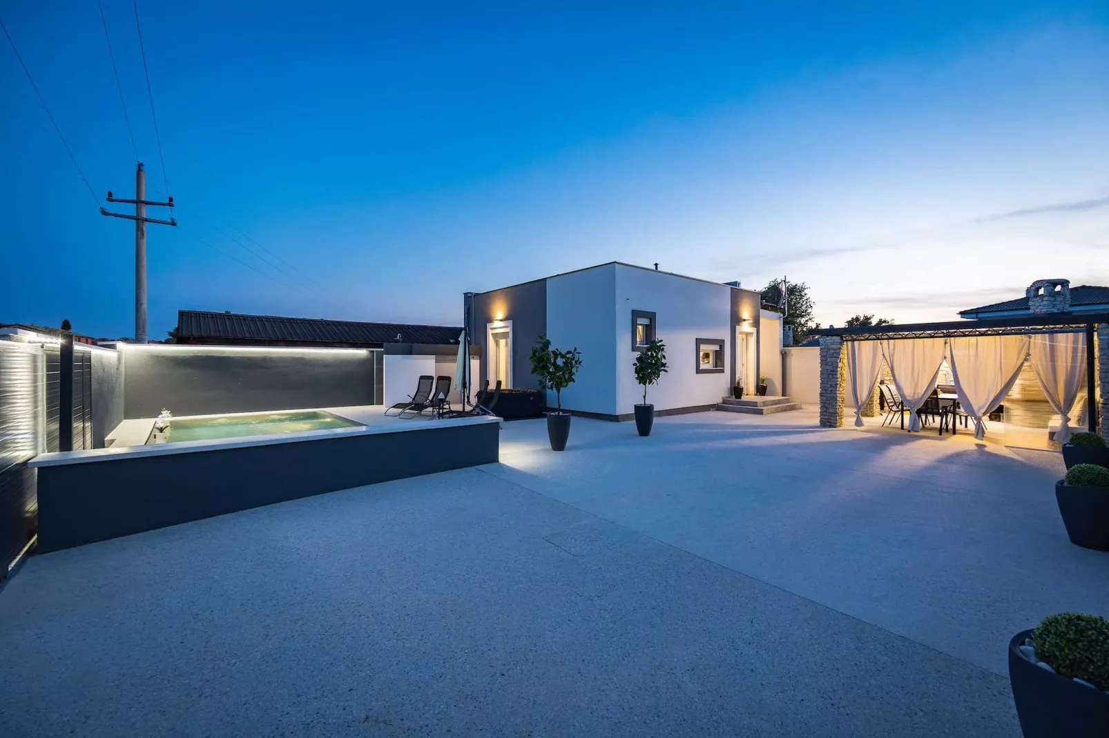 Villa Marsel (4+2) - Private Pool and Jacuzzi-Outdoor