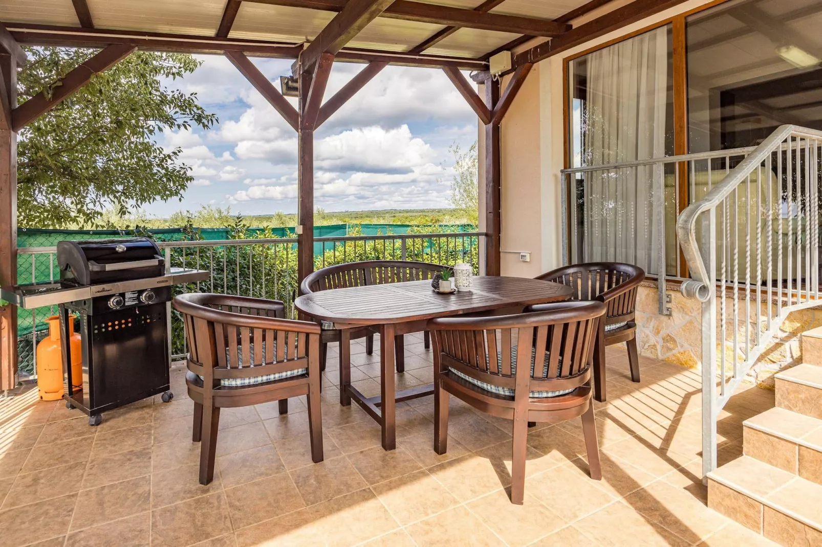 Villa San Antonio with Private Pool-Terrasse