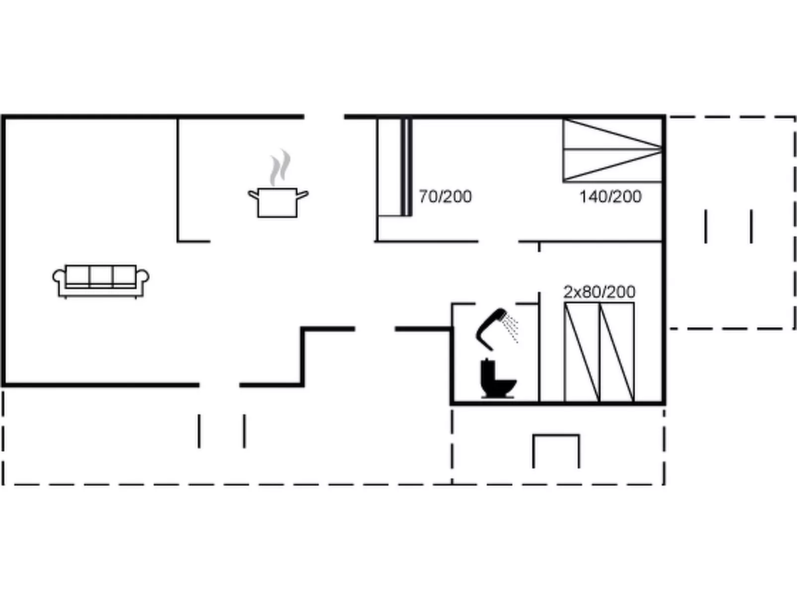 "Ylvi" - 2.8km from the sea-Inside