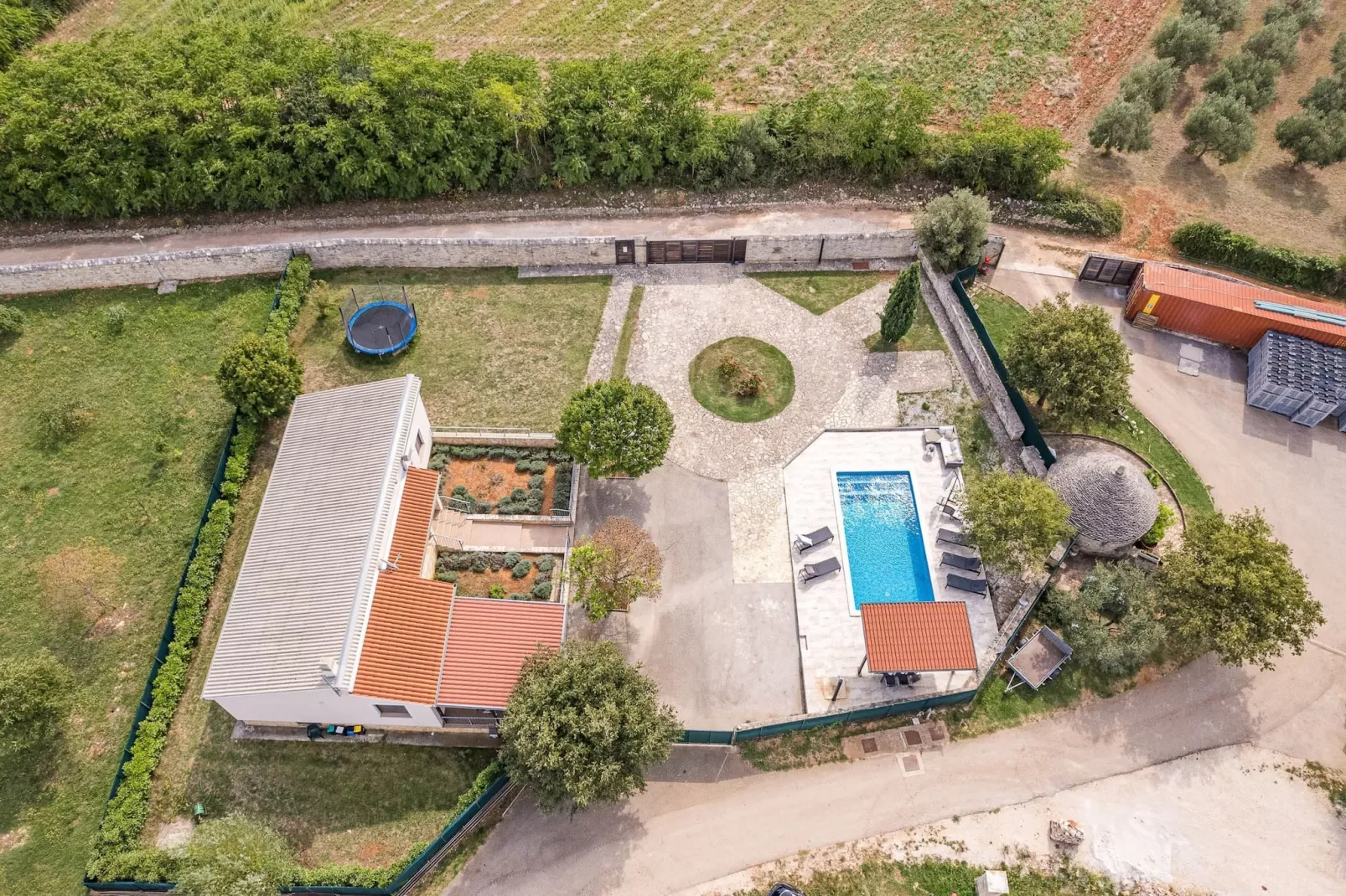 Villa San Antonio with Private Pool-Gebiete Sommer 1 km