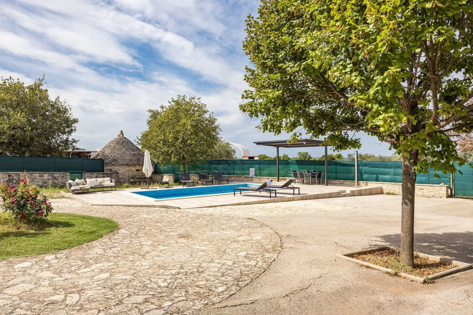 Villa San Antonio with Private Pool-Außenbereich