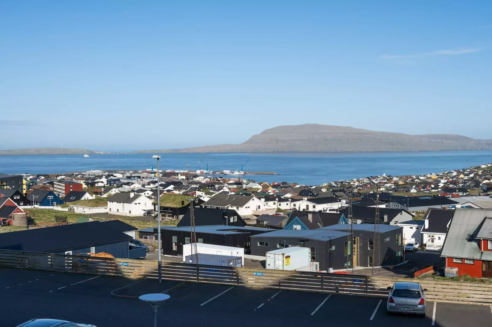4 Sterne Ferienhaus in THORSHAVN.-Wasserblick