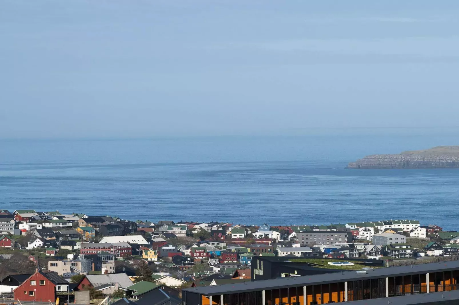 4 Sterne Ferienhaus in THORSHAVN.-Wasserblick