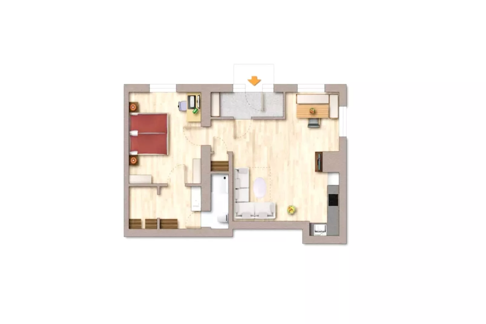 Apart Bogner-Floor plan