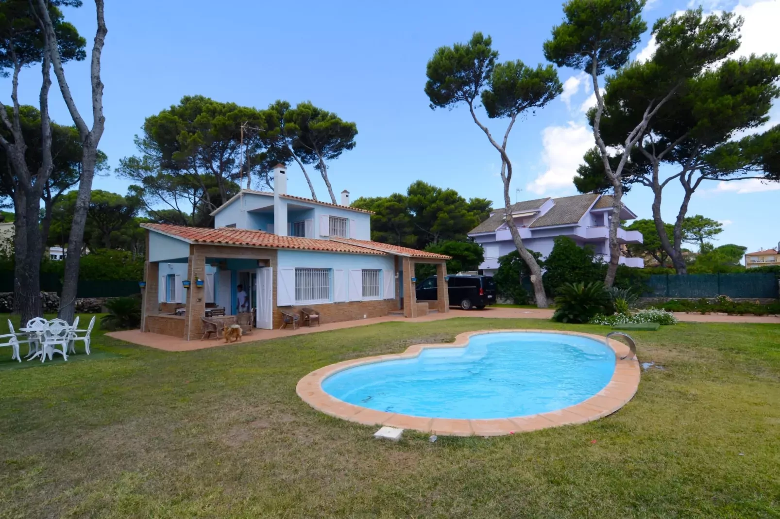VILLA PEPITA BLUE-Exterior summer