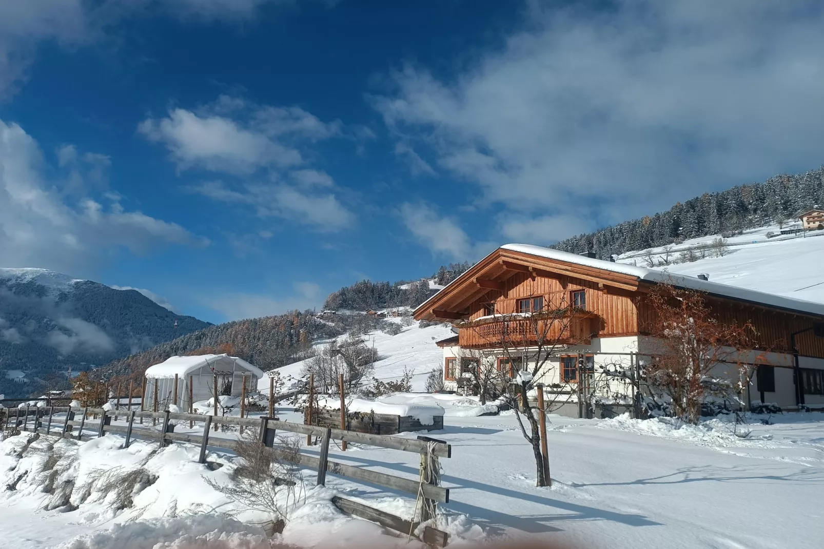 Panoramablick Kaunergrat-Exterior winter