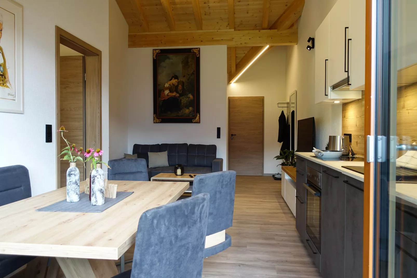 Panoramablick Kaunergrat-Dining room