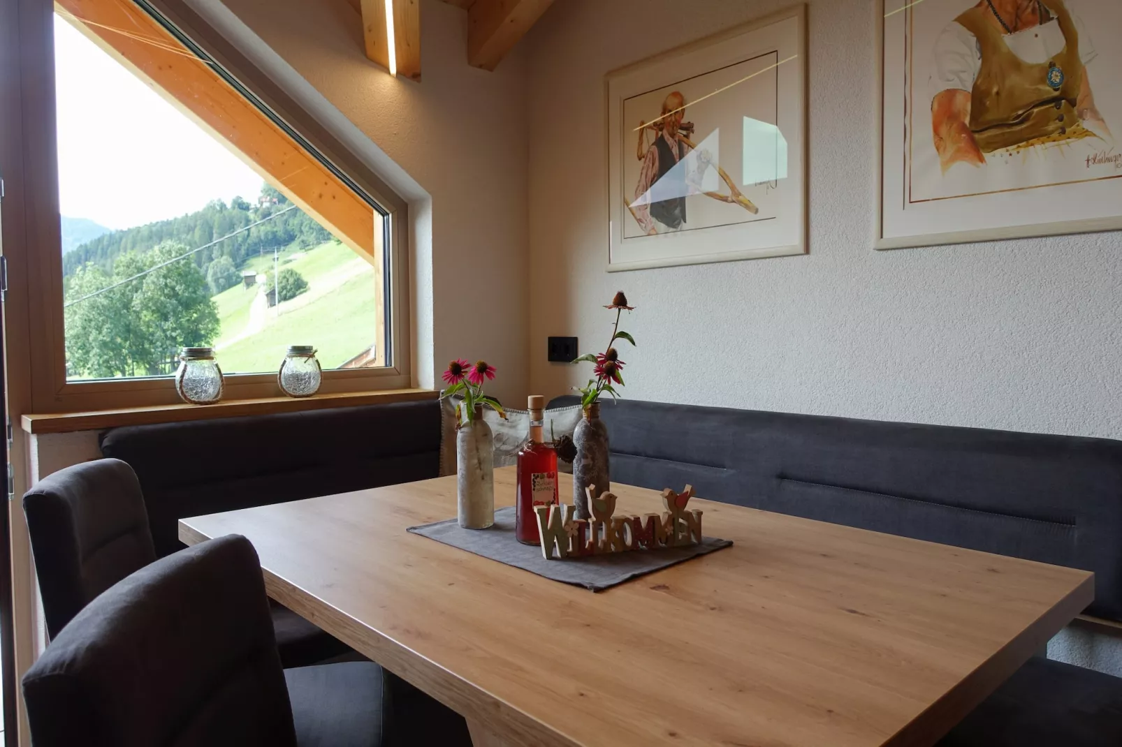 Panoramablick Kaunergrat-Dining room