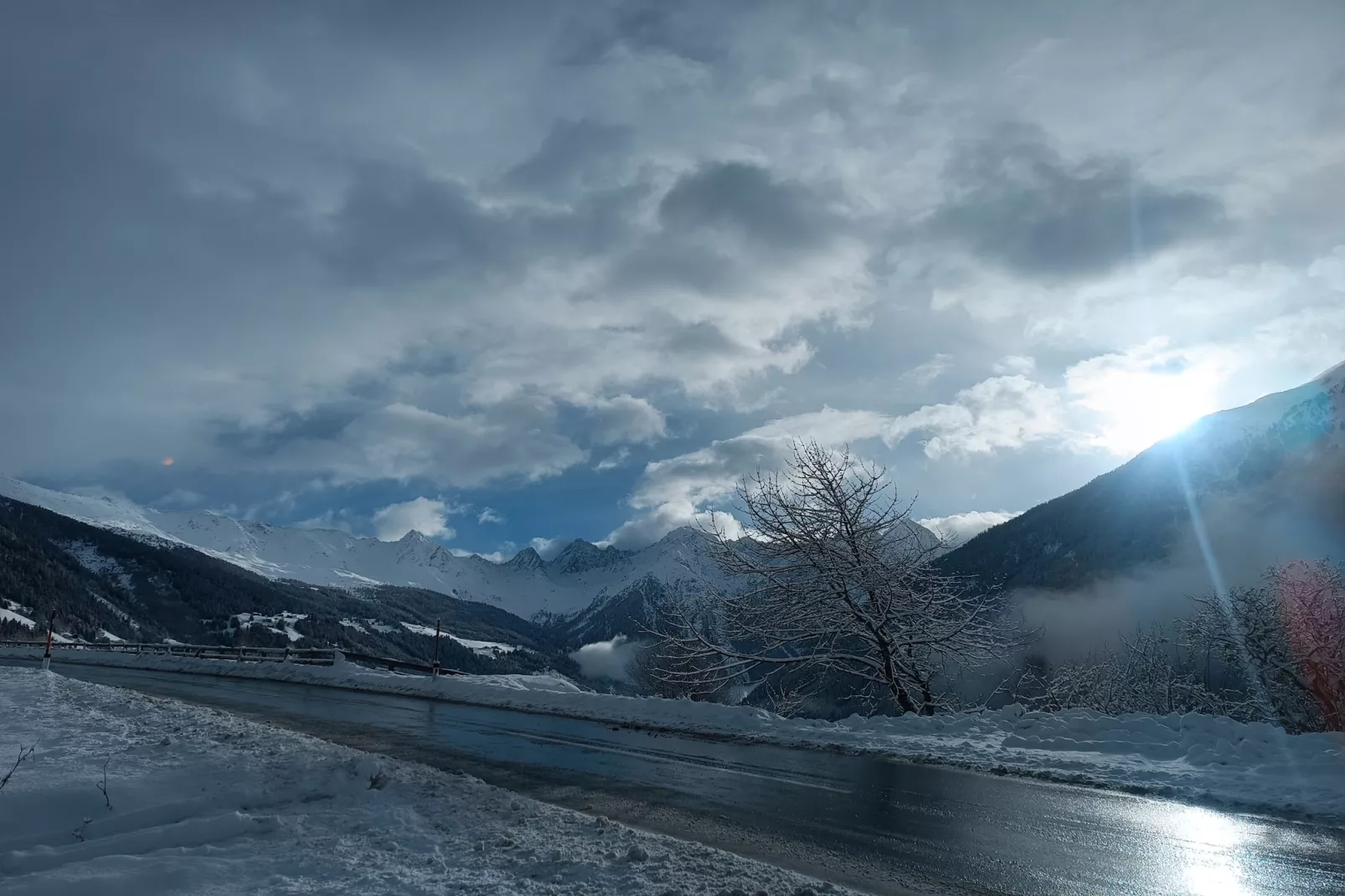 Panoramablick Kaunergrat-Area winter 1km