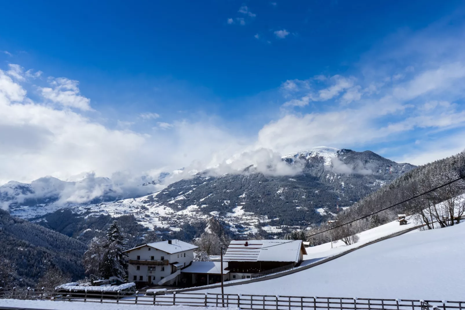 Panoramablick Kaunergrat-Area winter 5km