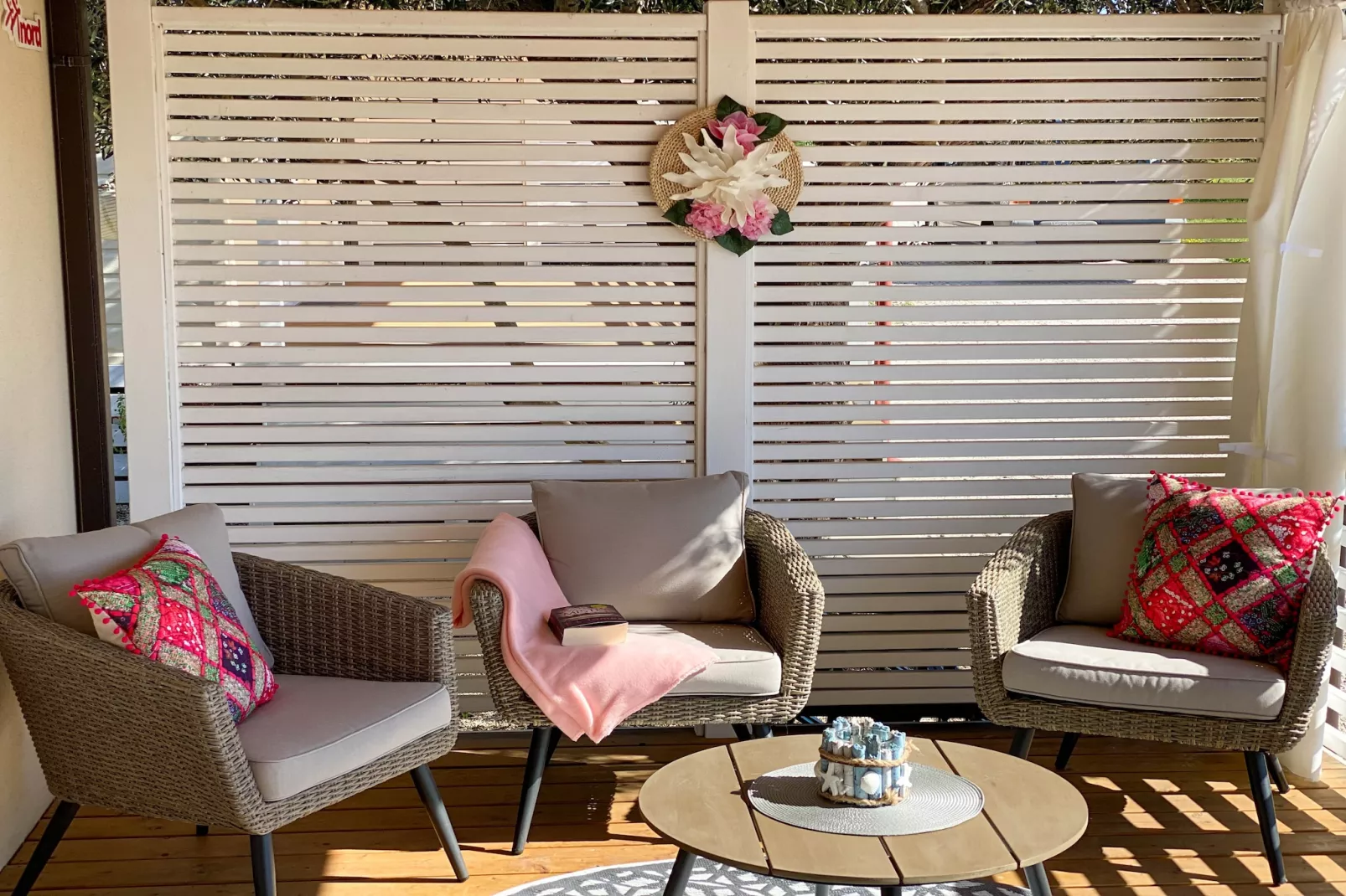 Olive Tree Neo & Lino - Two Bedroom Mobile Home with Terrace (Neo)-Terrasse