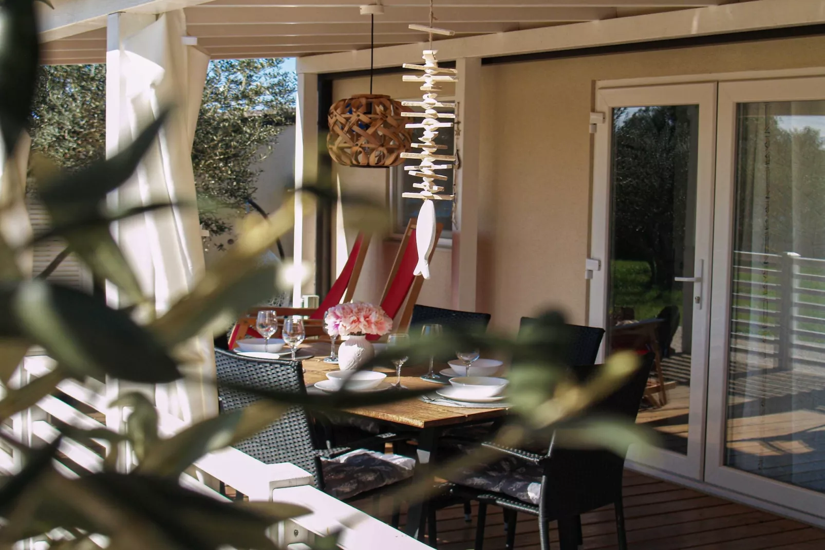Olive Tree Neo & Lino - Two Bedroom Mobile Home with Terrace (Neo)-Terrasse