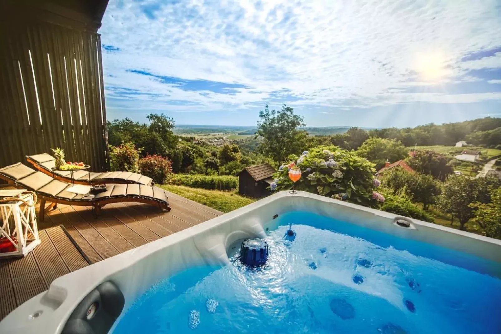 La Mia Storia - One Bedroom Holiday Home with Private Hot Tub-Terrace