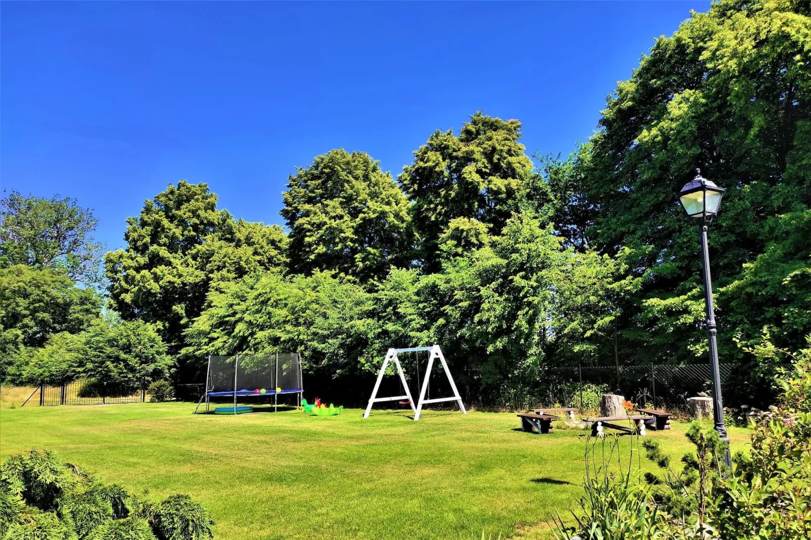 La  Paloma Resort 60 qm 6 persons Kolczewo-Gärten Sommer