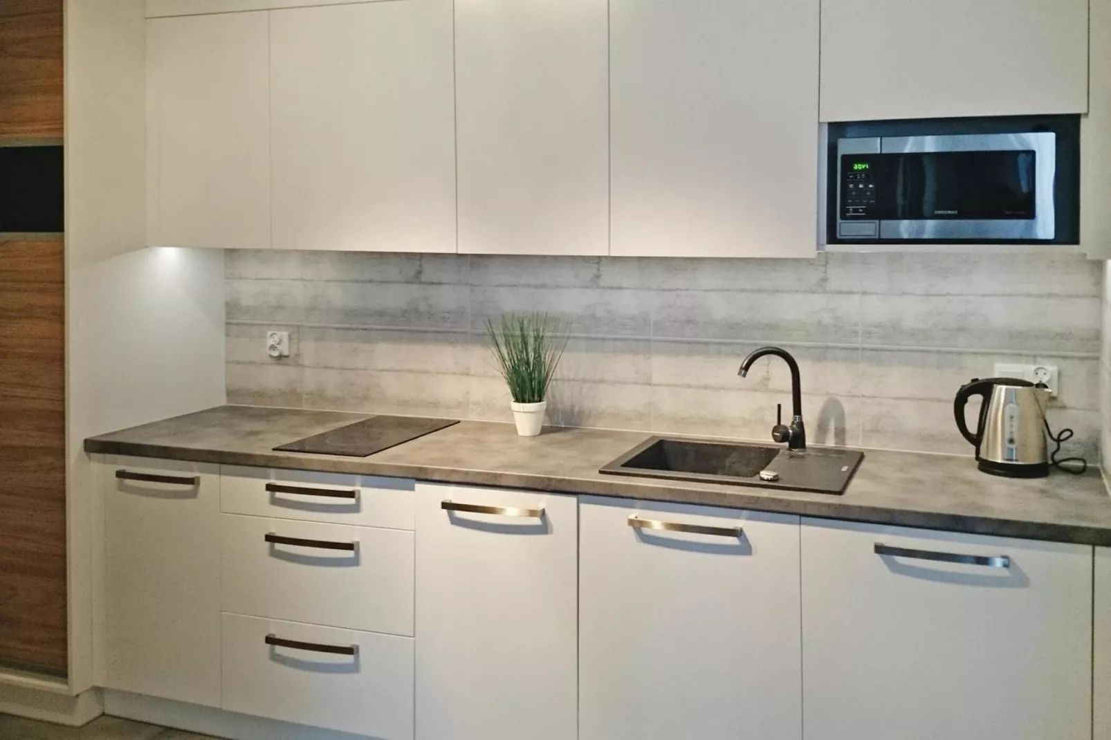 Modern apartment in Miedzyzdroje 100m from the sea 55 qm Typ A App-Kitchen