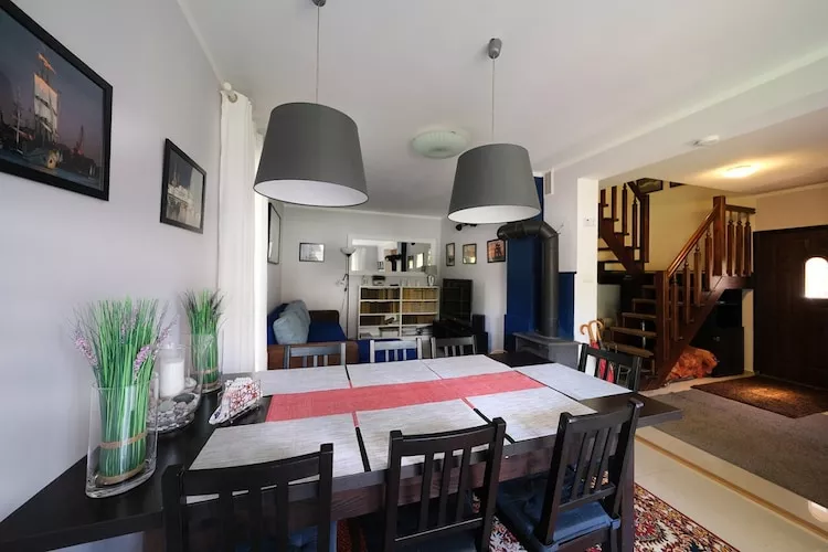 Holiday Home in Lukecin 80 qm-Dining room