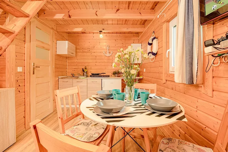 Holiday homes Rewal-50 qm Haus Daniel-Esszimmer