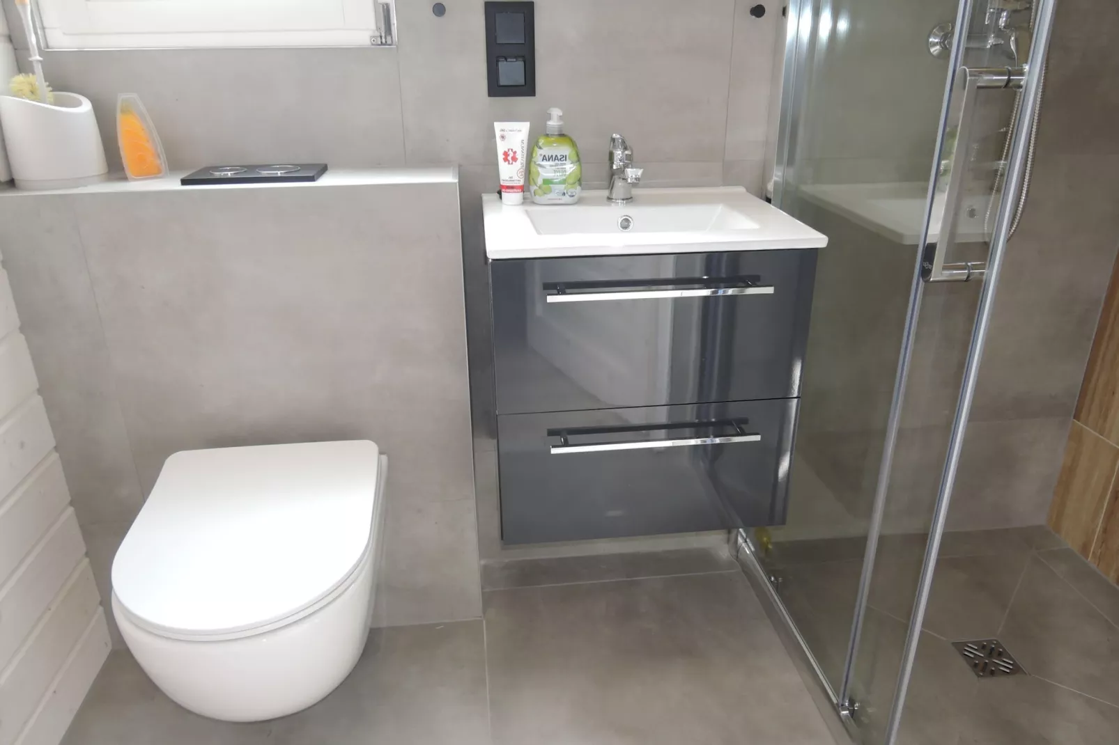 Holiday homes Rewal 60 qm Kapitäns Haus-Salle de bain
