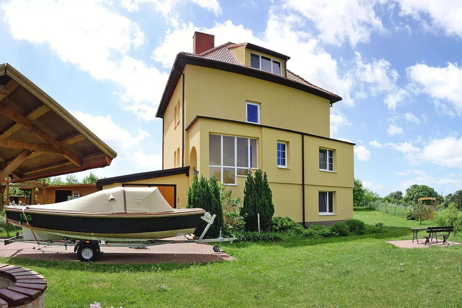 Holiday flat Lubin-Exterior summer
