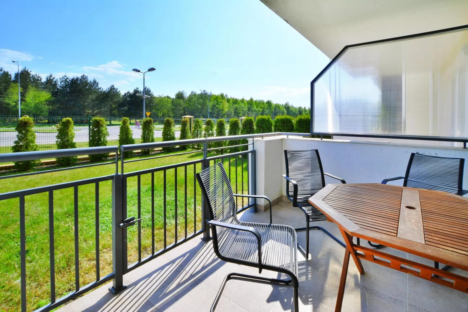 Komfortowy apartament Grzybowo-Terrace balcony