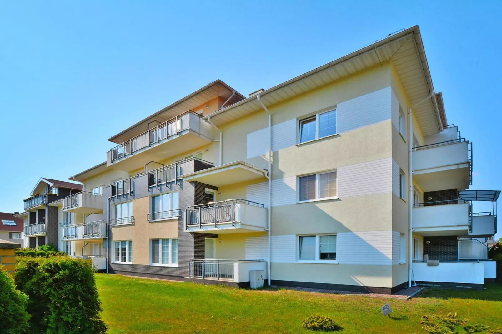 Komfortowy apartament Grzybowo-Exterior summer