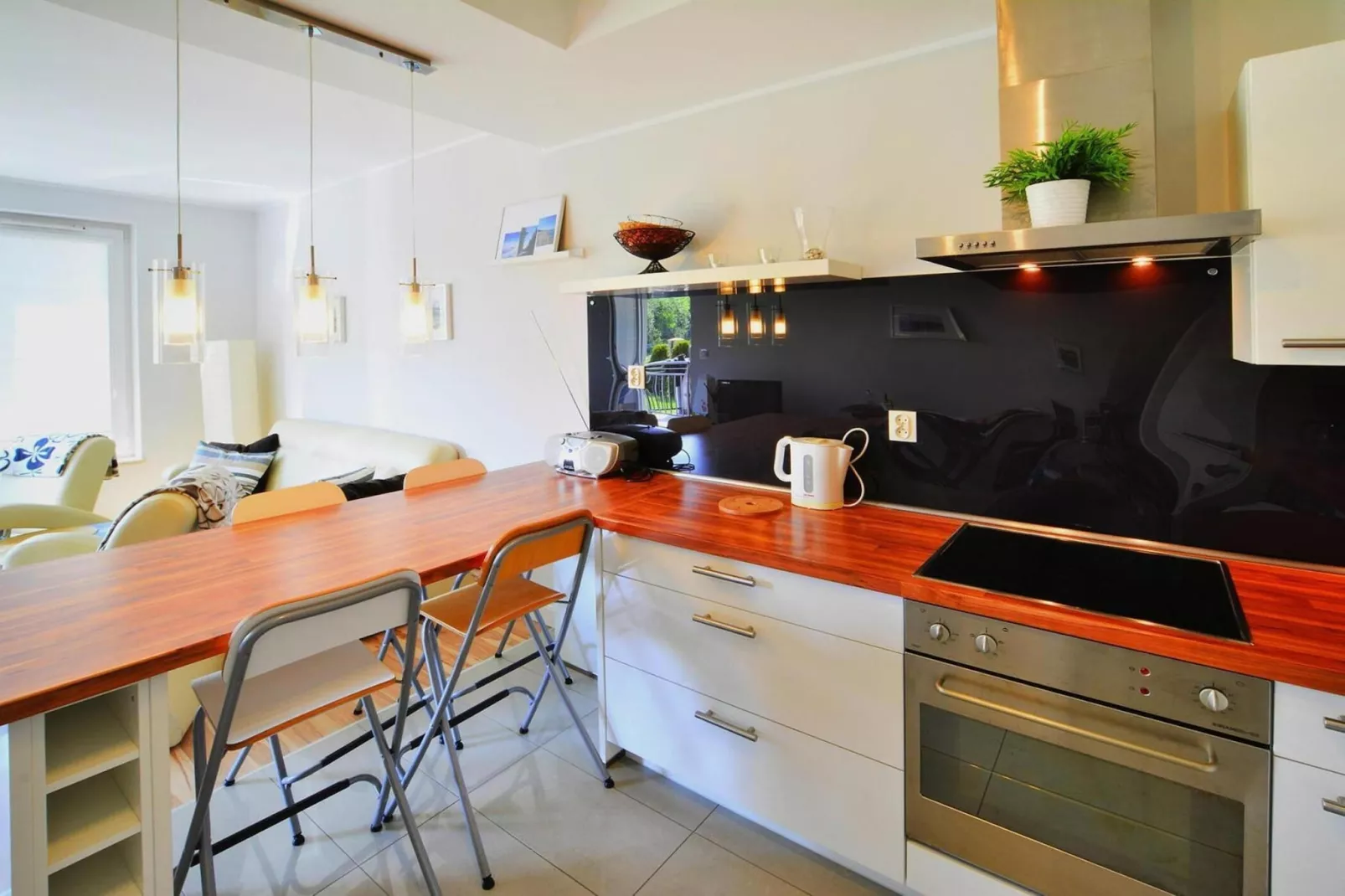 Komfortowy apartament Grzybowo-Kitchen
