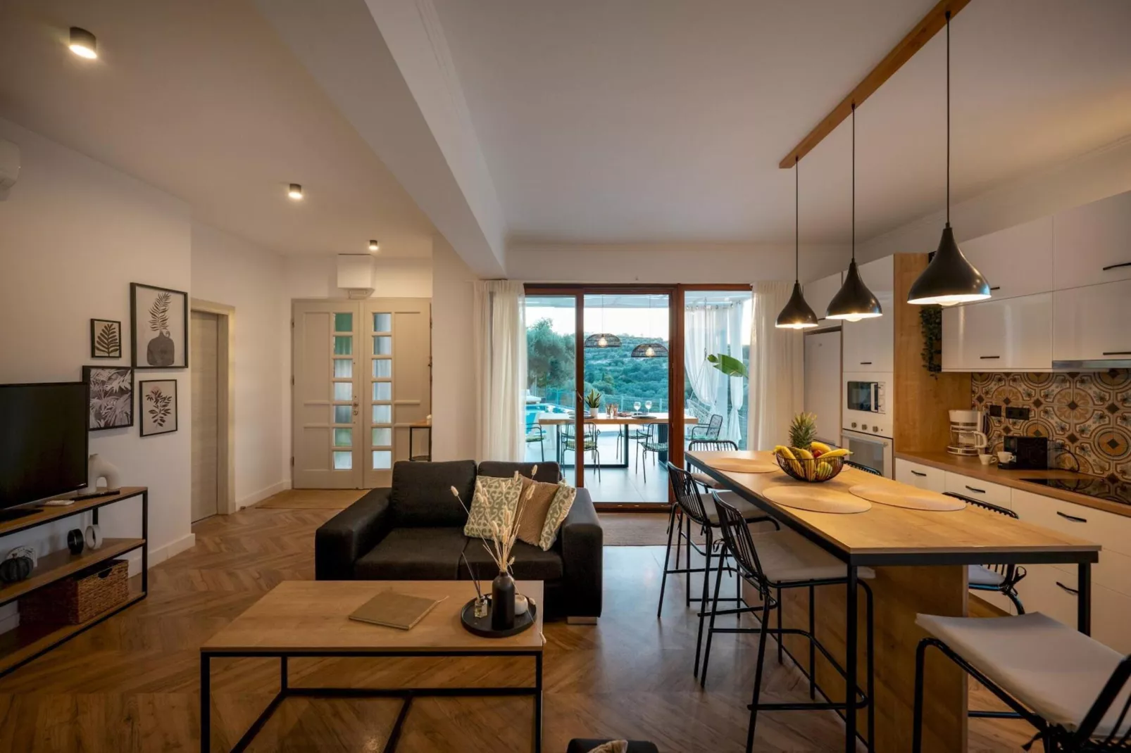 Canyon 1 Elegant villa-Wohnzimmer