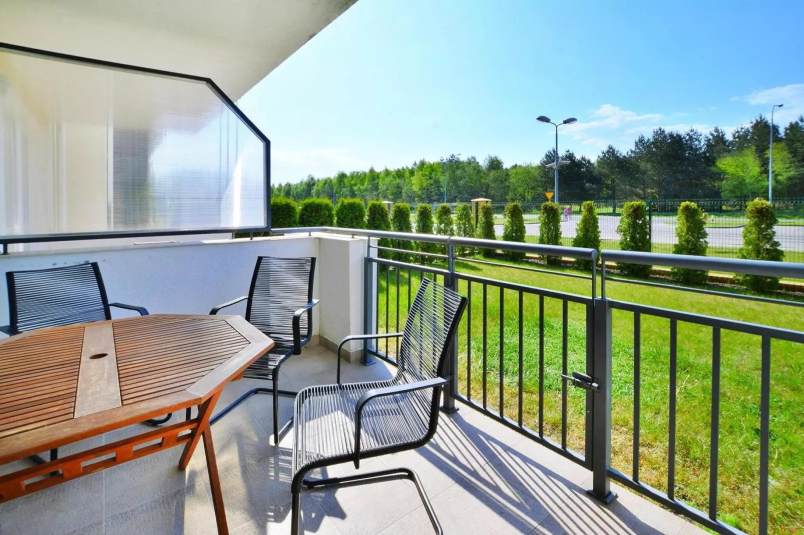 Komfortowy apartament Grzybowo-Terrace balcony