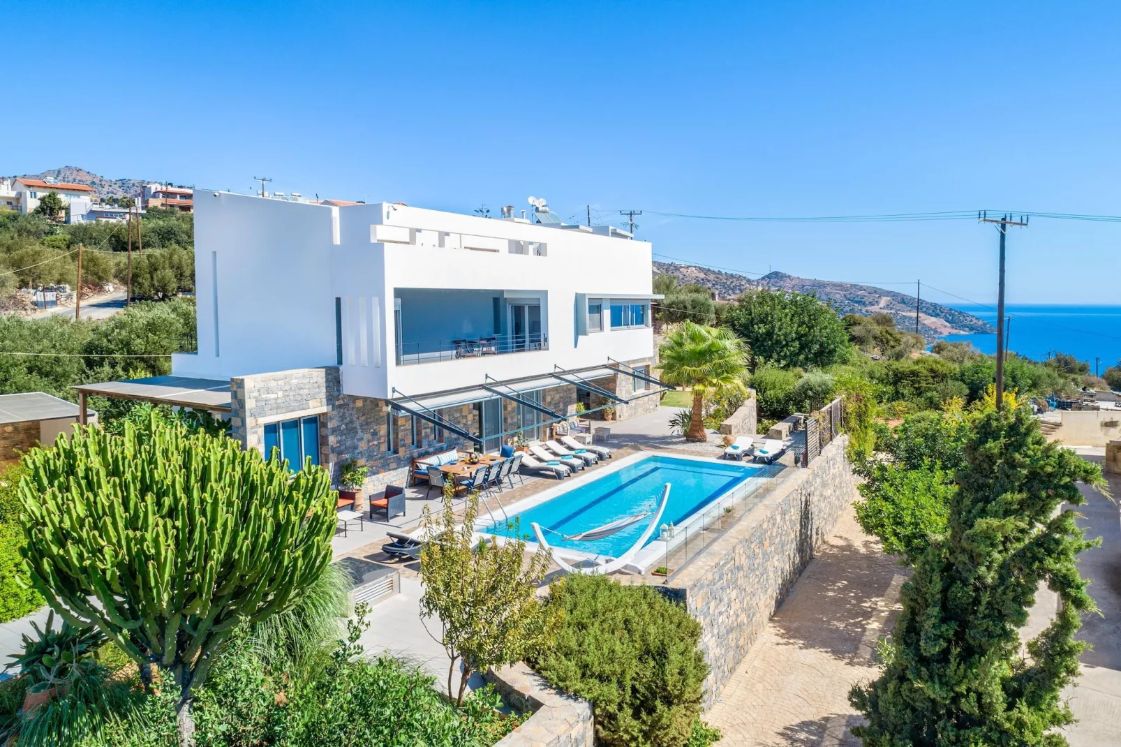 Villa Friends with private pool-View summer