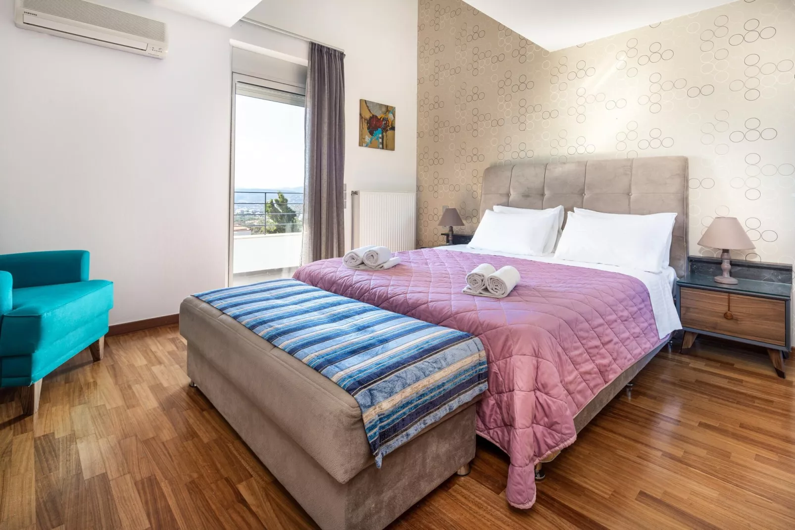 Villa Friends with private pool-Bedroom
