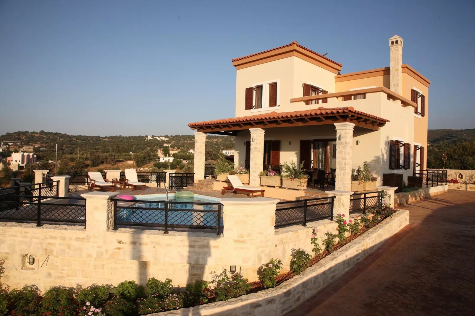 Agnanti Despoina villa with private pool-View summer